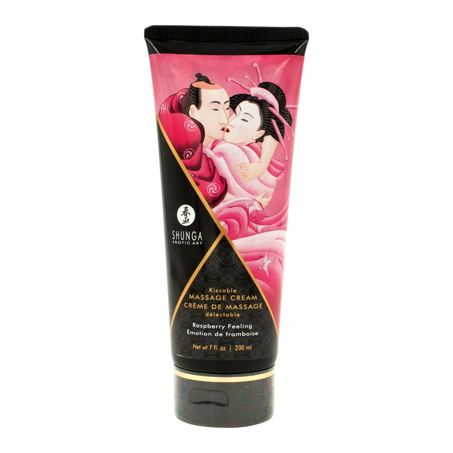 SHUNGA Крем для массажа raspberry 200мл