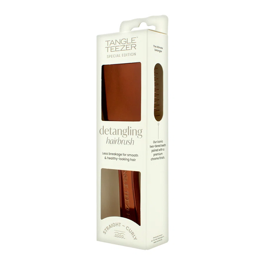 TANGLE TEEZER  расческа The Ultimate Detangler Chrome Chocolate Bronze