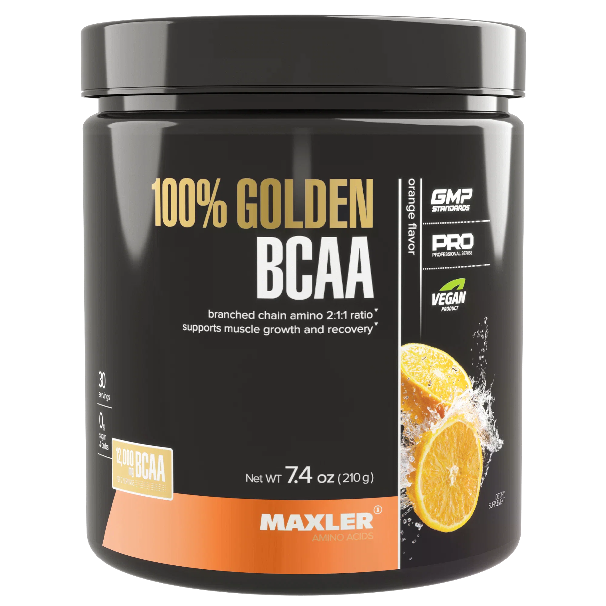 MAXLER БАД Golden BCAA - Orange  210гр
