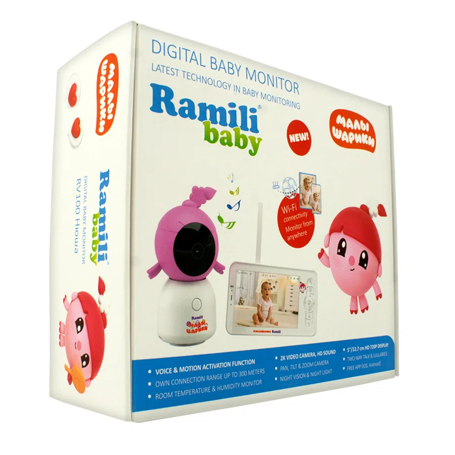 RAMILI BABY Видеоняня RV100N Нюша