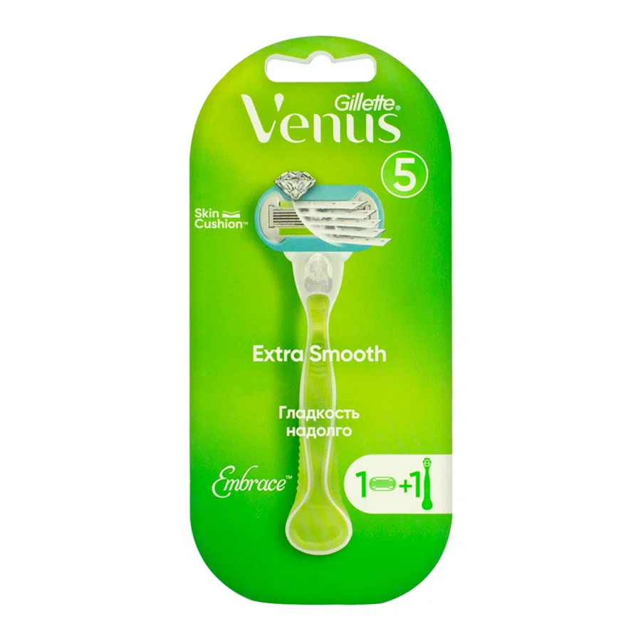 GILLETTE VENUS Станок бритвенный Embrace 1кассета