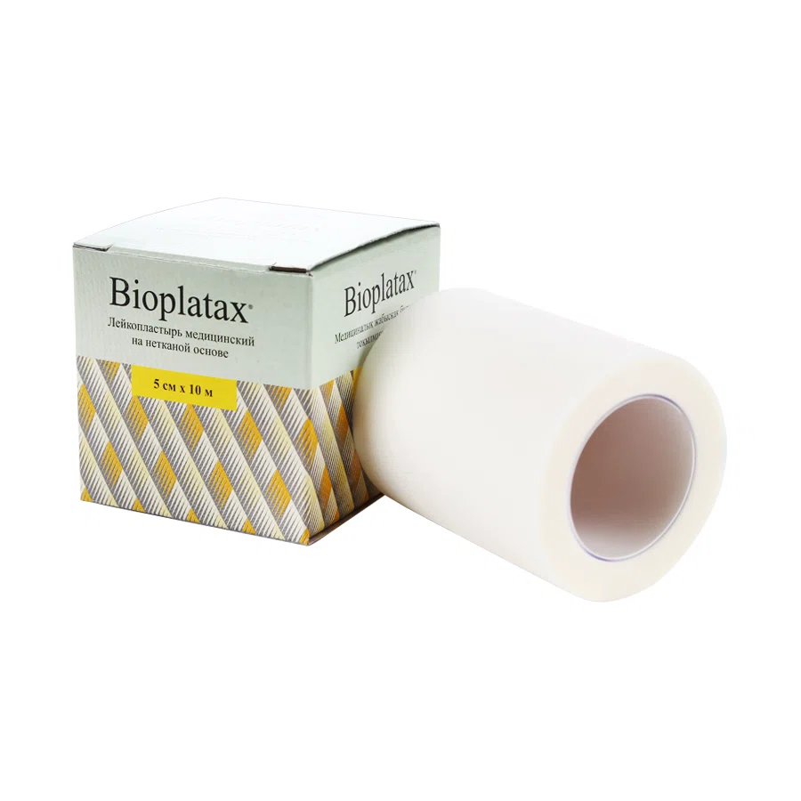 BIOLA BIOPLATAX Лейкопластырь на нетканой основе 5см*10м