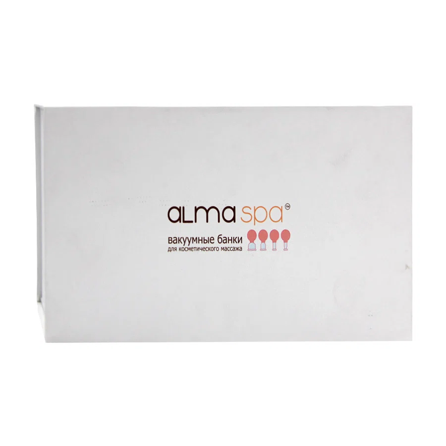 ALMA SPA Банки вакуумные для косметического массажа розовые