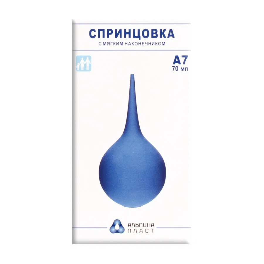 АЛЬПИНА ПЛАСТ Спринцовка с мягким наконечником А7
