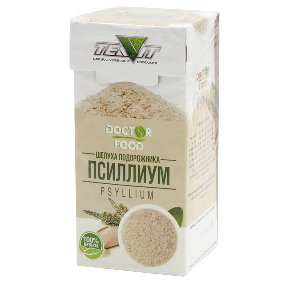 ТИАВИТ DOCTOR FOOD Псиллиум шелуха подорожника 100гр