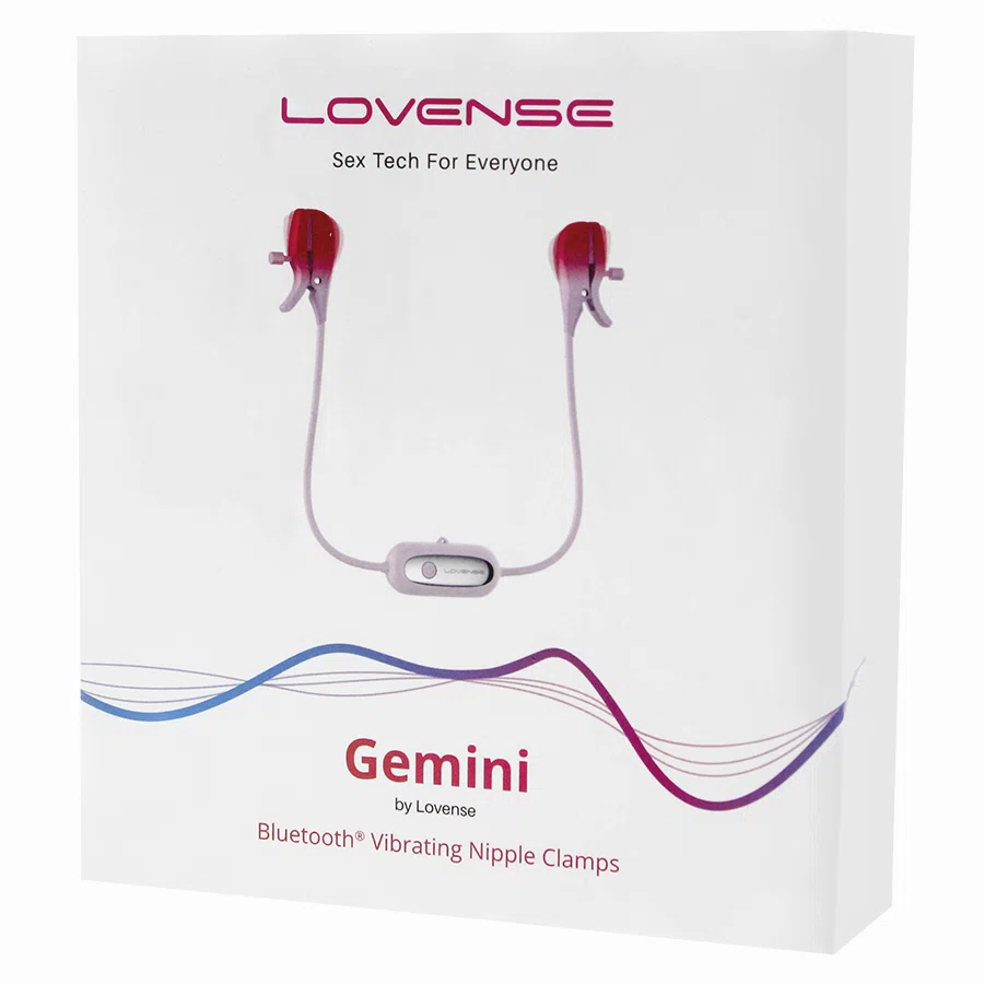 LOVENSE Вибро-зажимы для сосков  Gemini 18.14