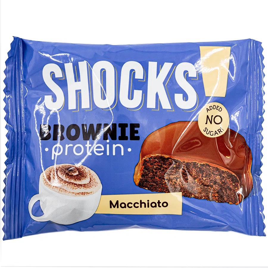 FITNES SHOCK Печенье Browne Protein Macchiato 50 гр