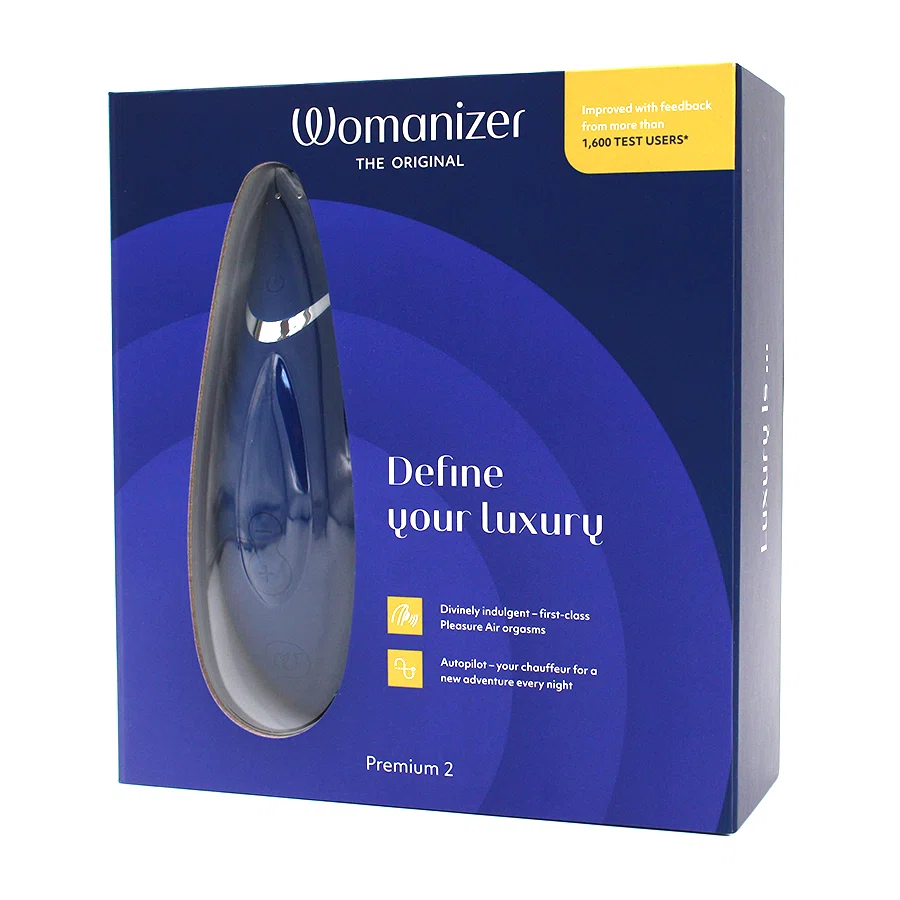 WOMANIZER Вибратор PREMIUM синий