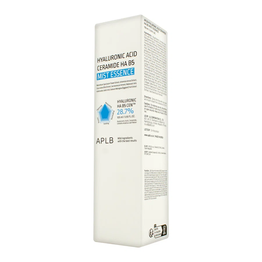 APLB Мист-эссенция увлажняющая Hyaluron acid ceramide Ha B5 105мл