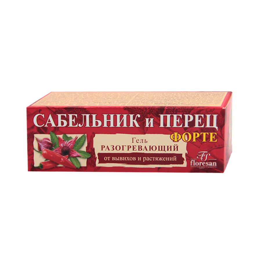 СИЛЫ ПРИРОДЫ Гель разогревающий сабельник и перец