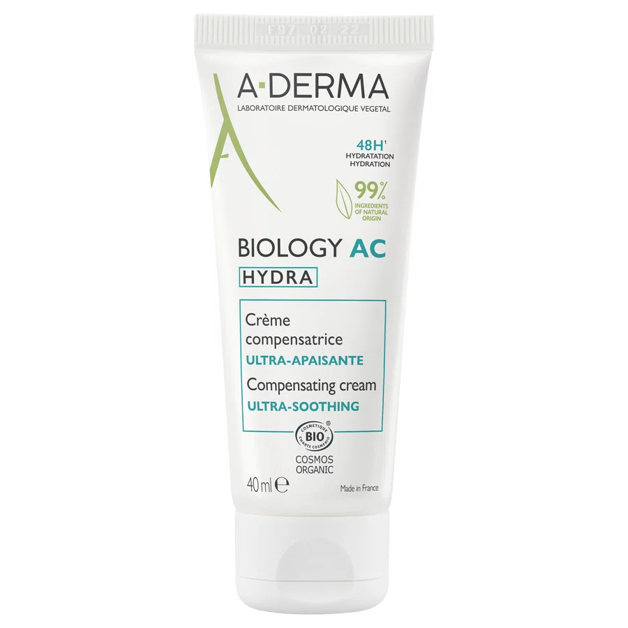 A-DERMA BIOLOGY AC HYDRA Крем востанавливающий 40 мл