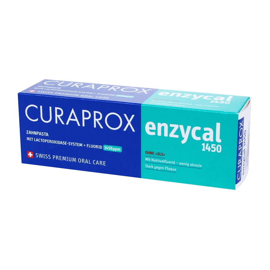 CURAPROX Паста зубная Enzycal 1450 75мл