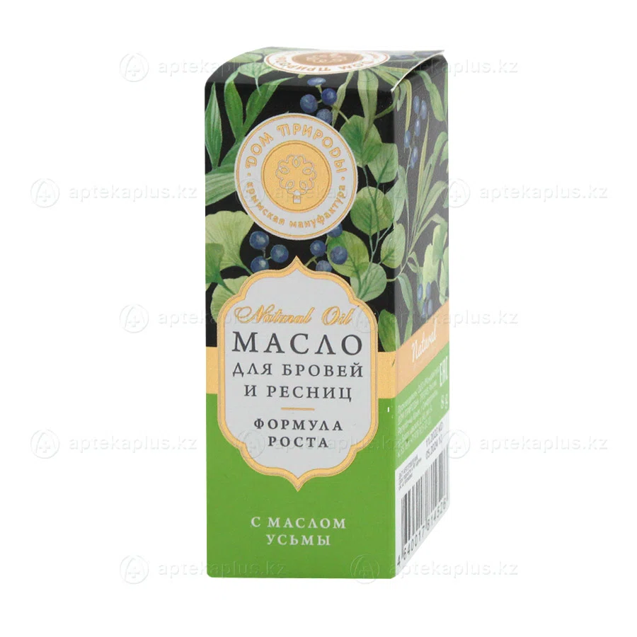 NATURAL PRODUCT ДОМ ПРИРОДЫ Масло для бровей и ресниц 10 мл