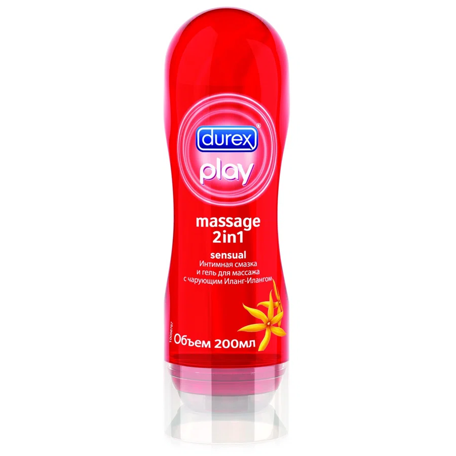 DUREX Гель-смазка 2 в 1 с ароматом иланг иланга