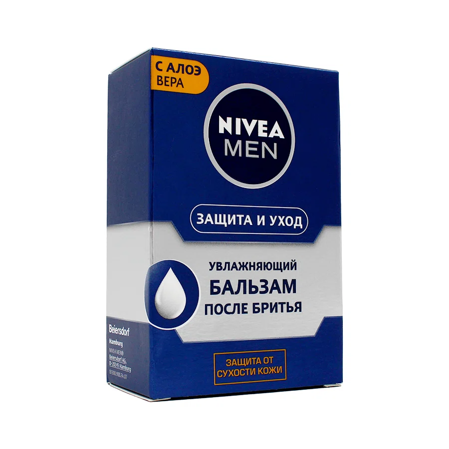 NIVEA MEN Бальзам после бритья защита и уход 100мл