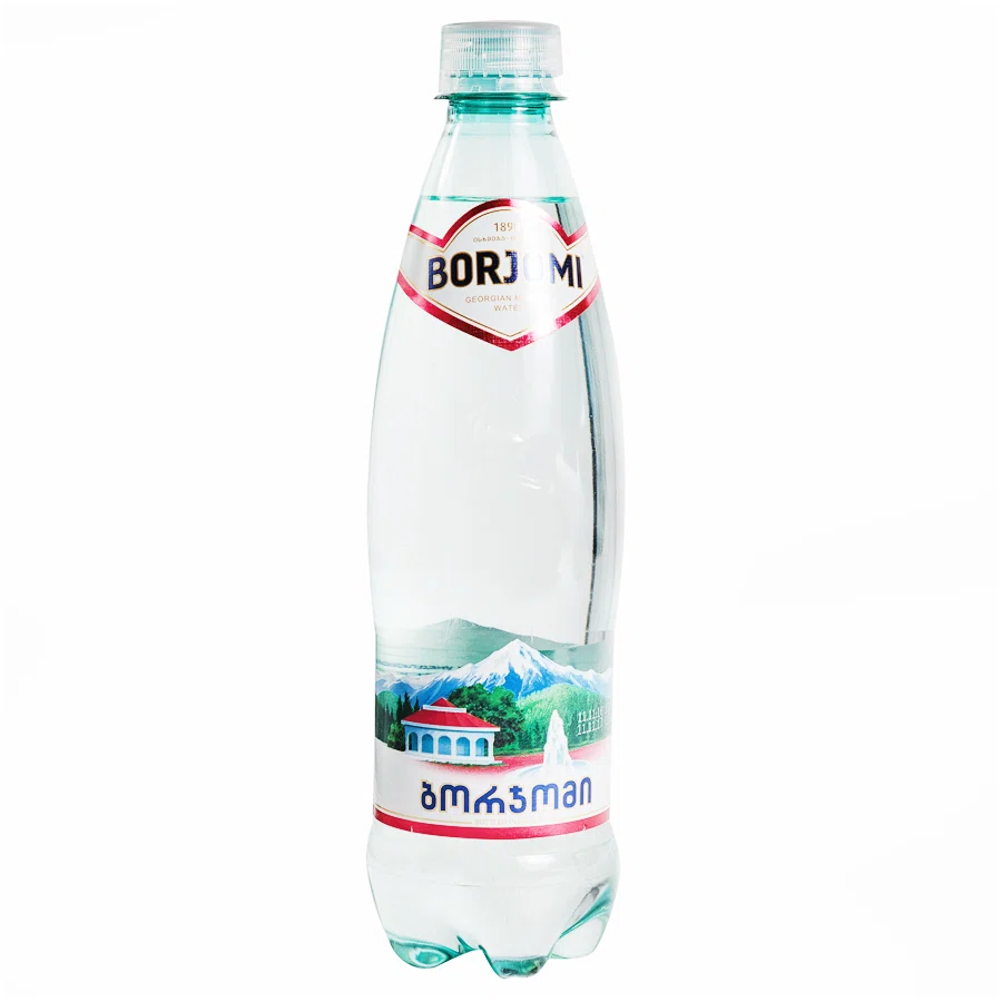 BORJOMI Вода минеральная 0,75л пластик