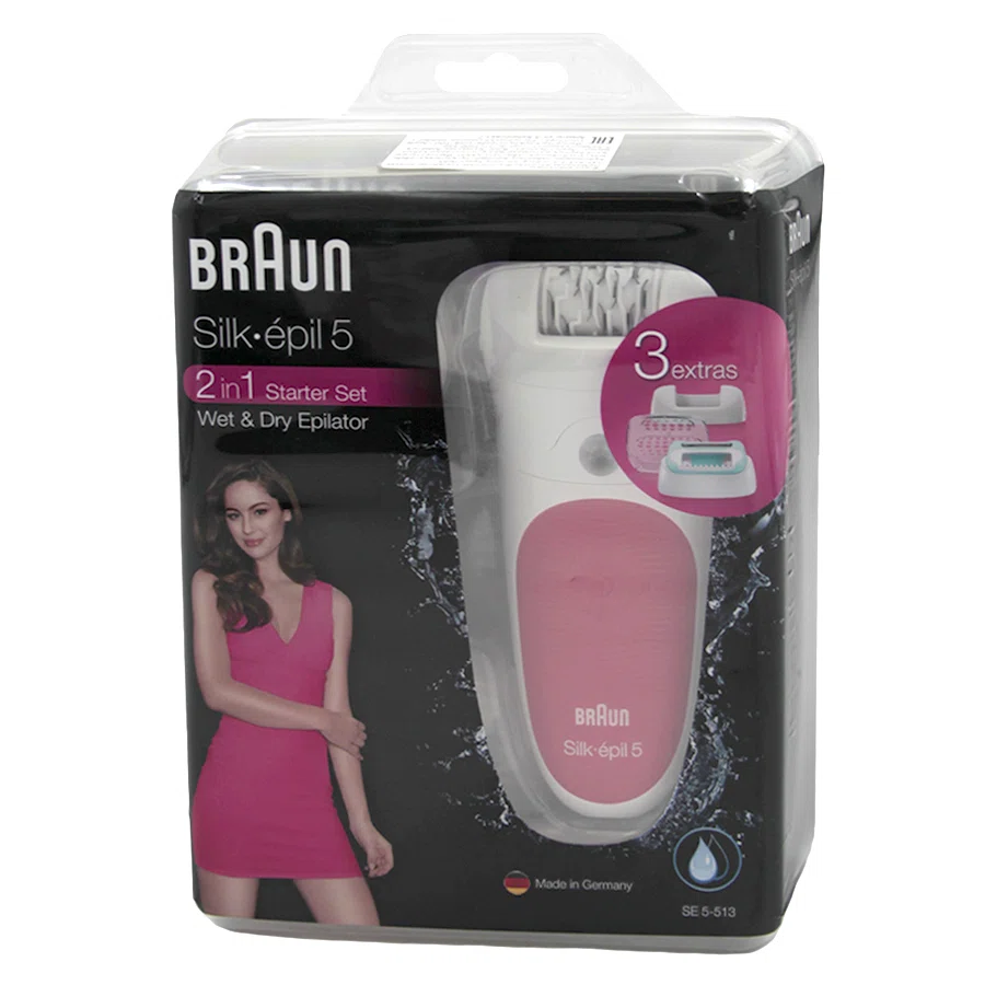 BRAUN Эпилятор 2в1 5-513 5391