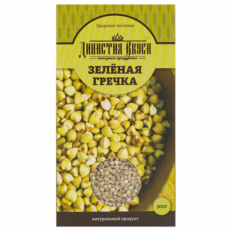 ДИНАСТИЯ ВКУСА Семена Гречка зеленая 300гр