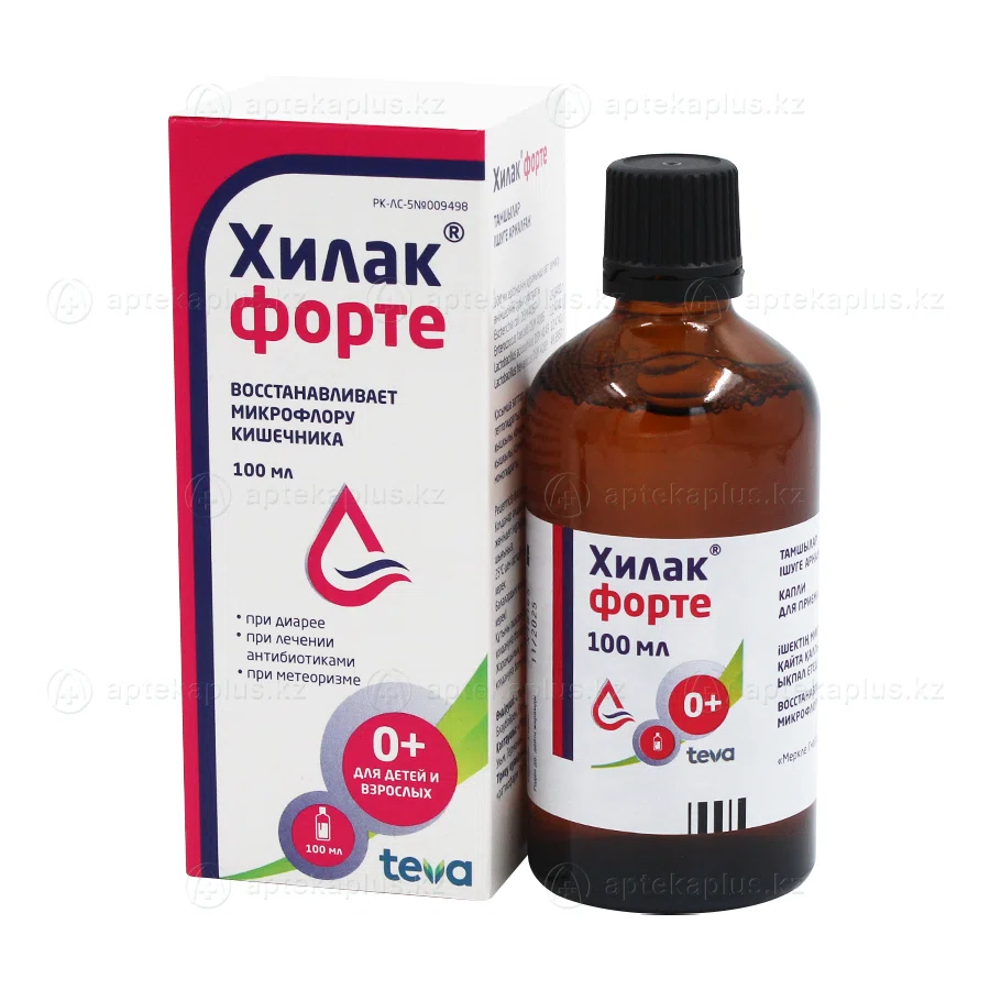 ХИЛАК ФОРТЕ 100 мл капли  Комплекс