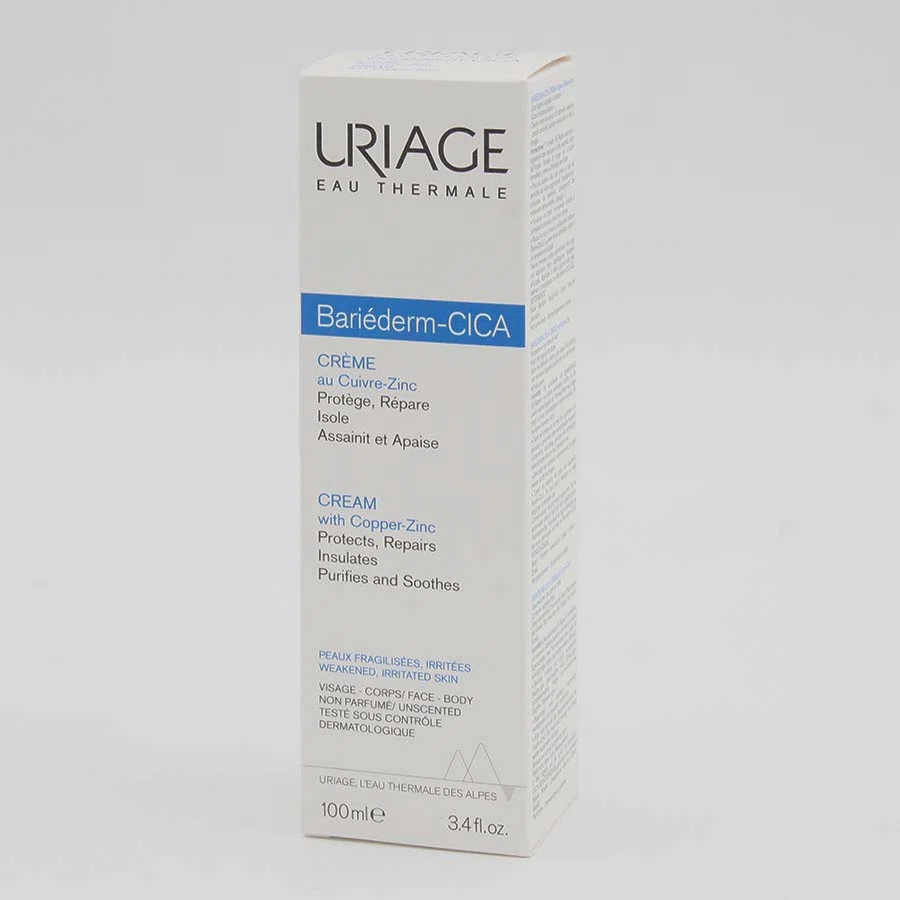 URIAGE BARIEDERM Крем ЦИКА восст-щий с CU-ZN, 100мл.