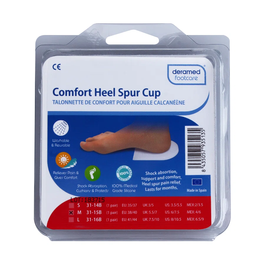 DERAMED Стелька при пяточной шпоре M comfort F-00031-15B