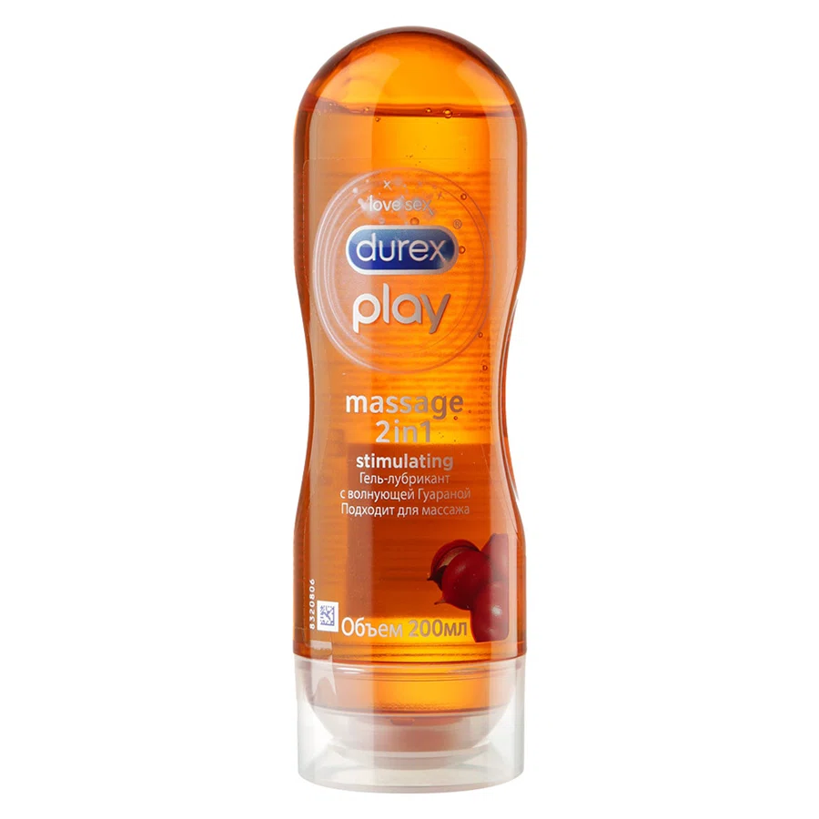 DUREX Гель-смазка 2 в 1 с экстрактом гуараны