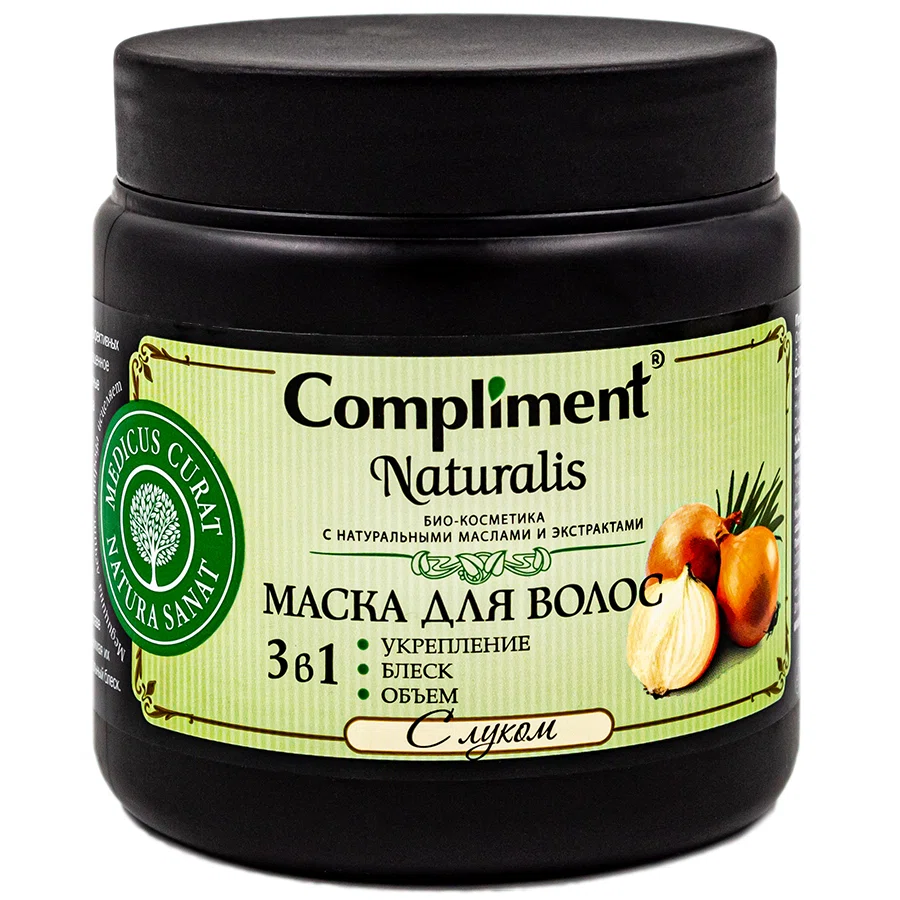 COMPLIMENT Маска для волос 3в1 с луком 500мл