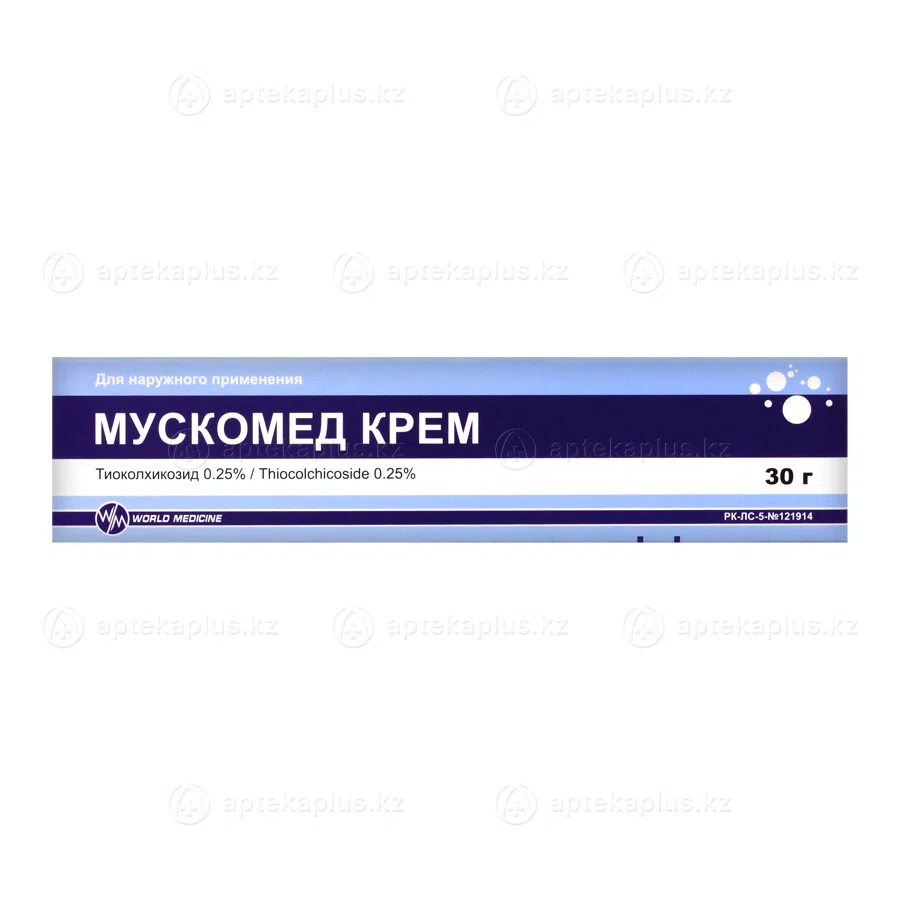 МУСКОМЕД 30 г крем    Тиоколхикозид