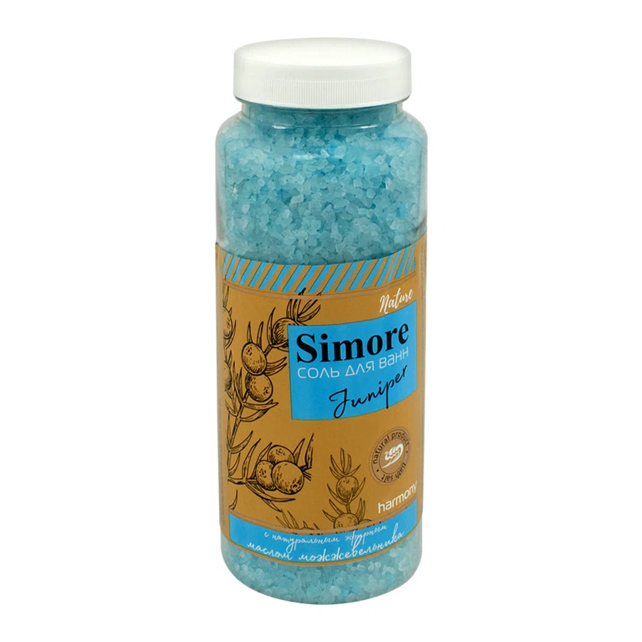 AROMIKA Соль SIMORE с эфирным маслом можжевельника 910 гр