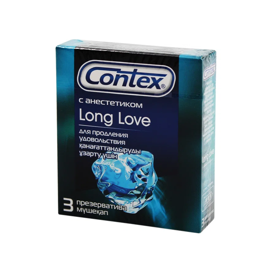 CONTEX Презерватив №3 с анестетиком