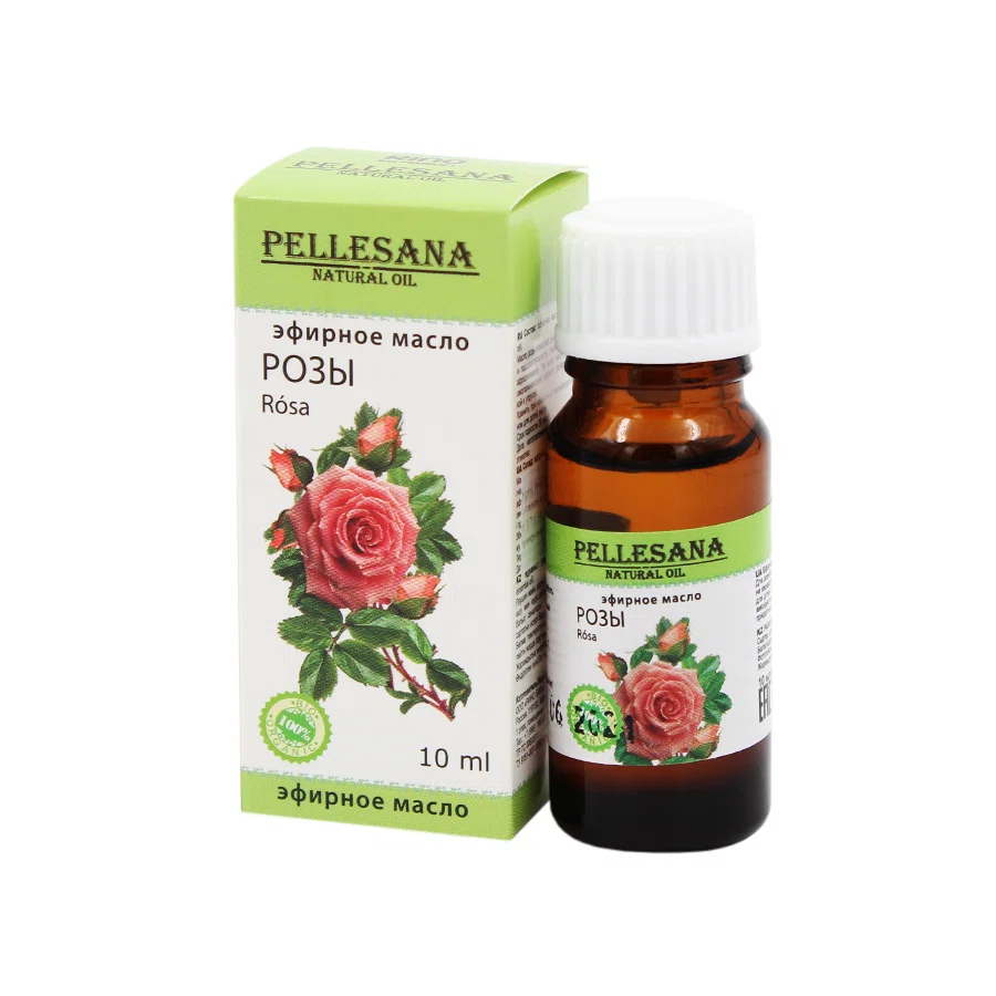 PELLESANA Масло эфирное роза 10мл