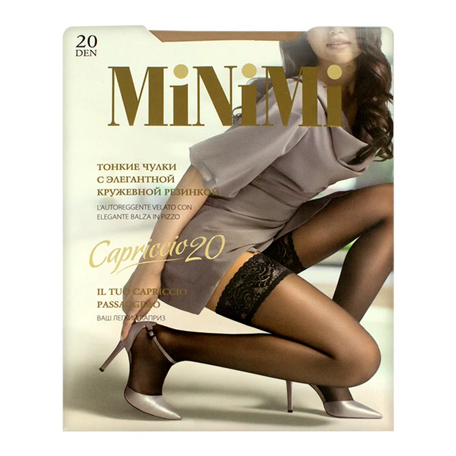 MINIMI CAPRICCIO 20den Чулки Caramello 2(S/M)
