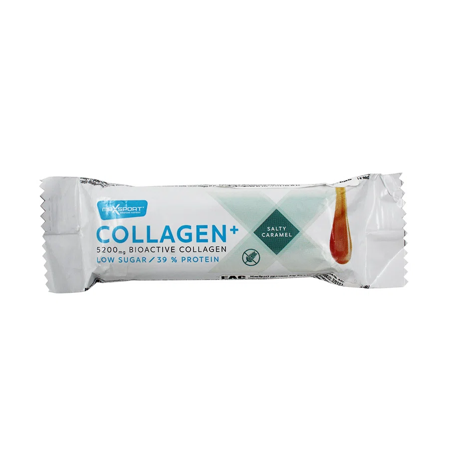 MAXSPORT Батончик протеиновый Collagen карамель 40 гр