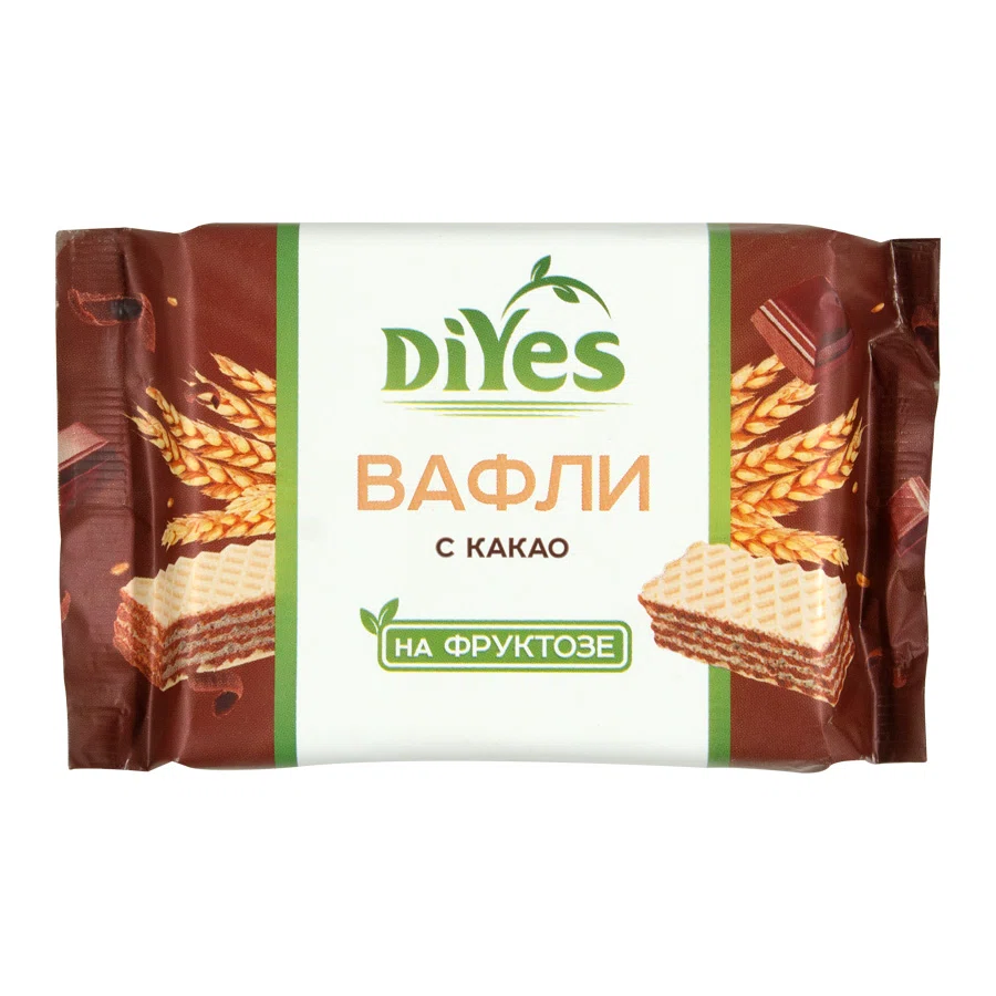 ФОРМУЛА ЖИЗНИ DIYES Вафли с какао на фруктозе 85гр
