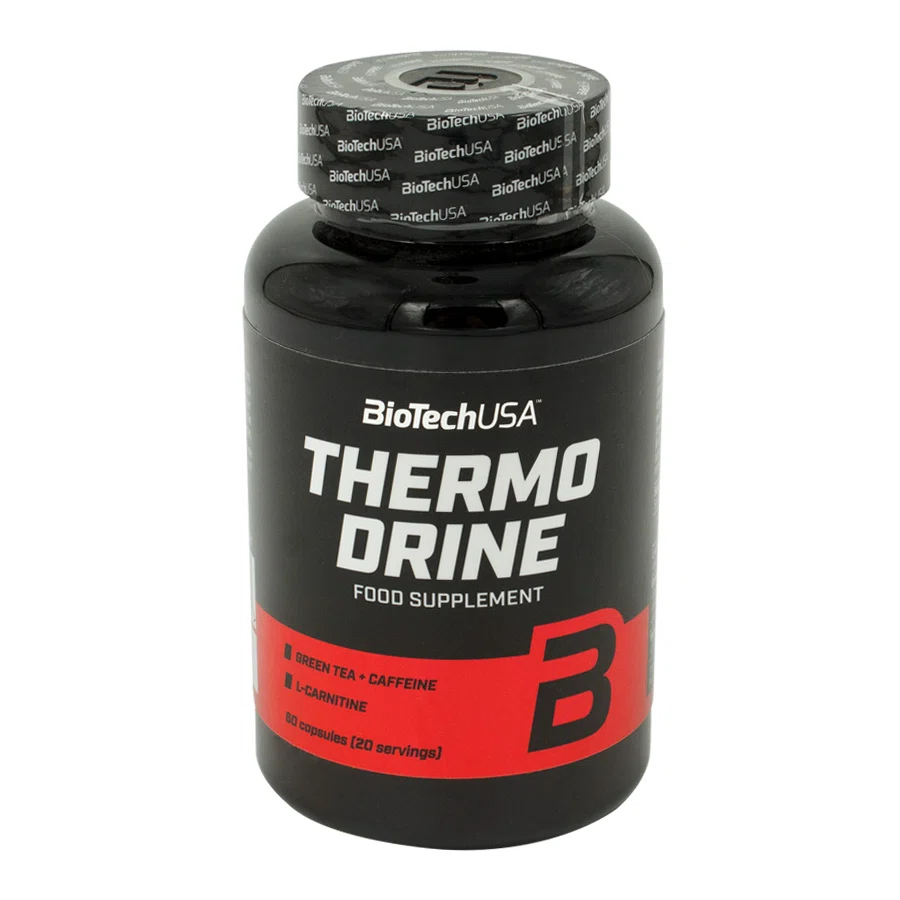 BIO TECH Капсулы Thermo drine green tea+caffeine, l-carnitine 60шт