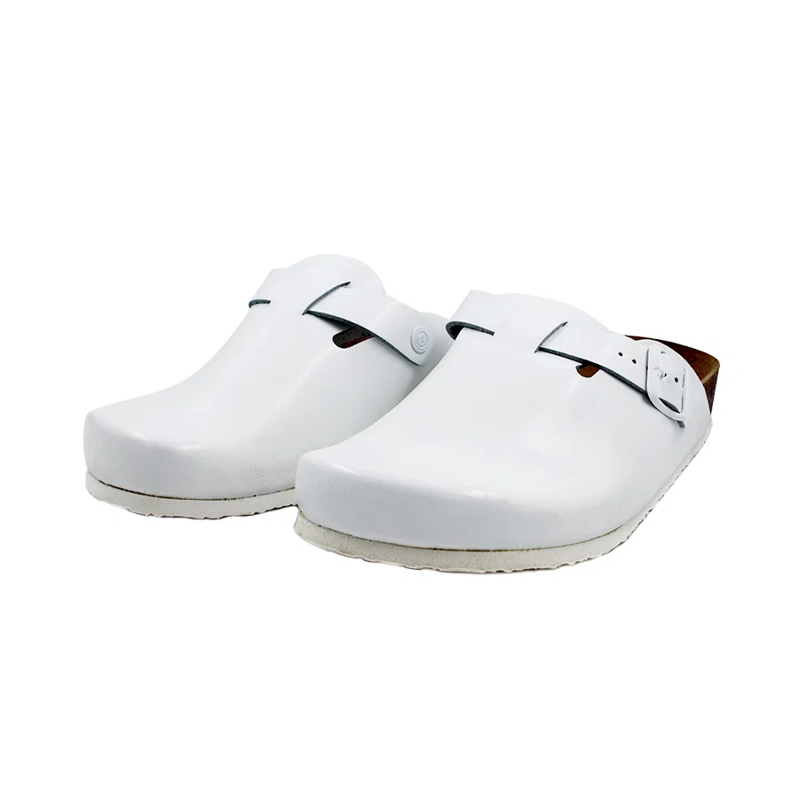 GRUBIN Сабо кожаные мужские  р45 RIM WHITE 0054080