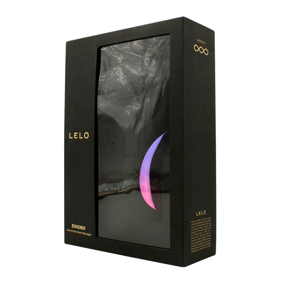 LELO Вакуумный стимулятор Lelo ENIGMA Black Черный