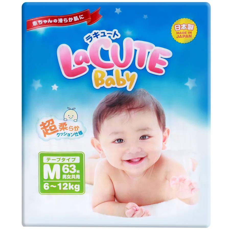 LA CUTE BABY Подгузник M 6-12кг