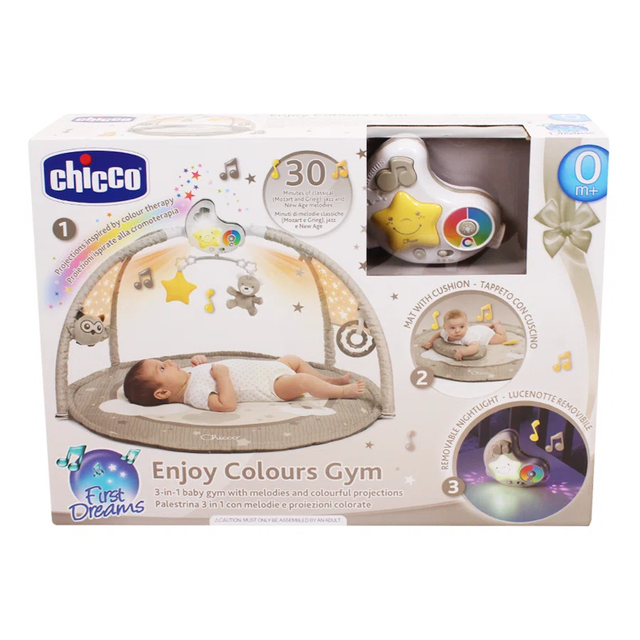 CHICCO Коврик игровой 3в1 Enjoy Colours Gym 0+