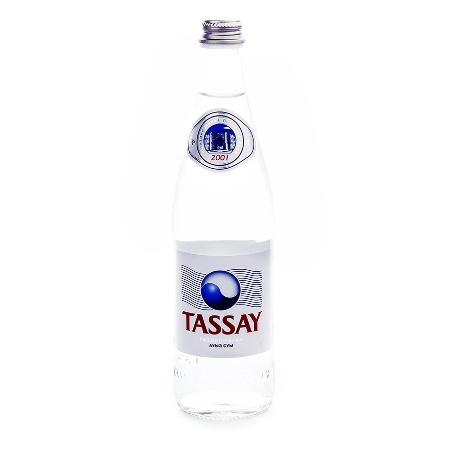 TASSAY Вода питьевая негазированная, 0.5л (стекло)