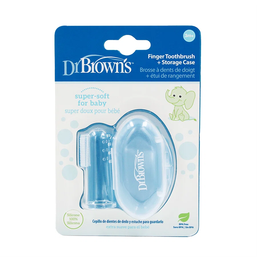 DrBROWNS Щетка для зубов и массажа десен 3м+ HG010