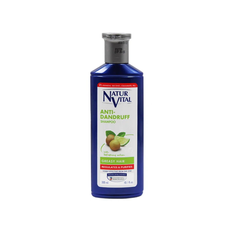 NATUR VITAL Шампунь против перхоти Для жирных волос 300мл 70404