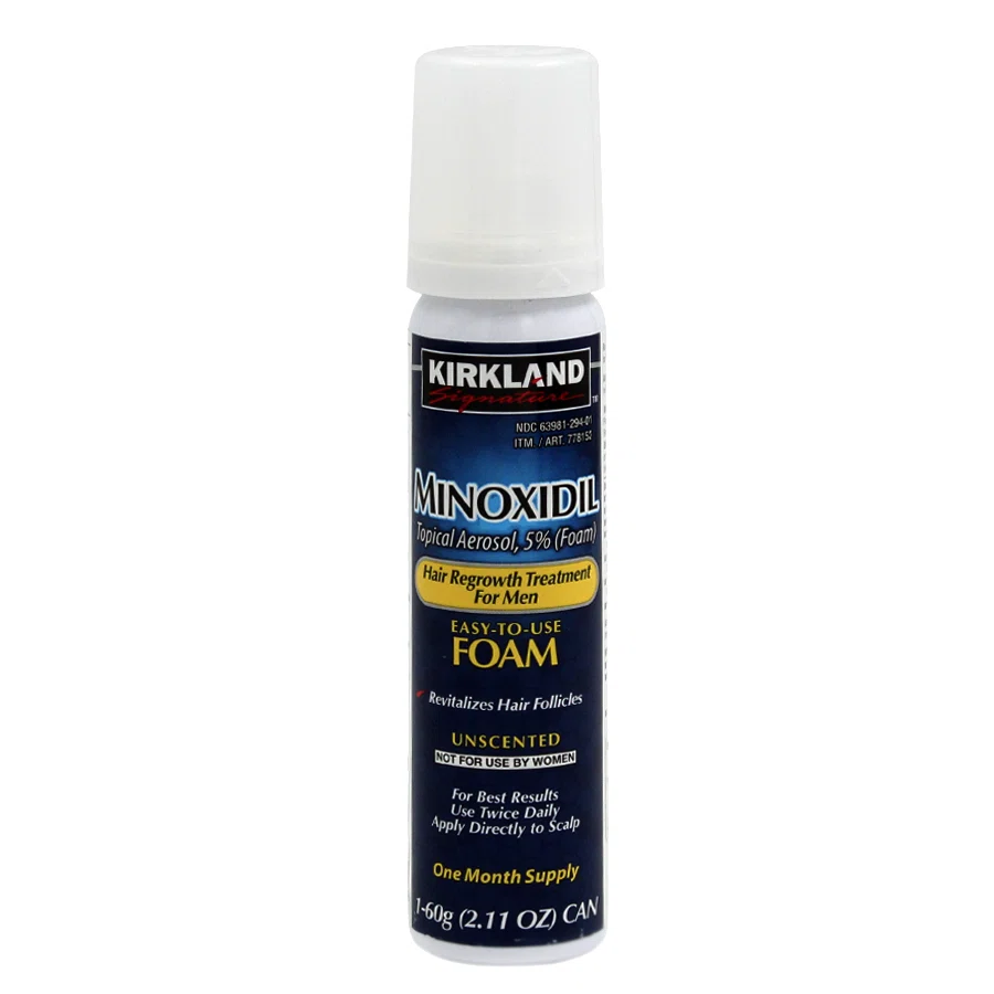 KIRKLAND Пена для роста волос MINOXIDIL 5% 60мл