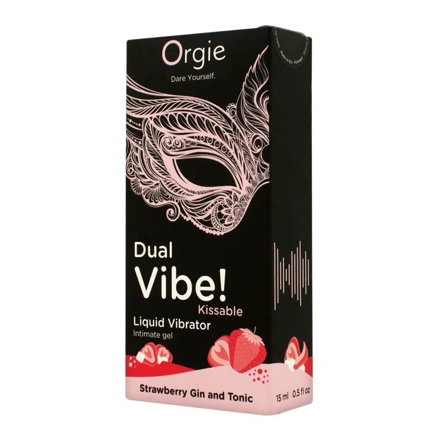 ORGIE Bio Жидкий вибратор DUAL VIBE Strawberry gin and tonic