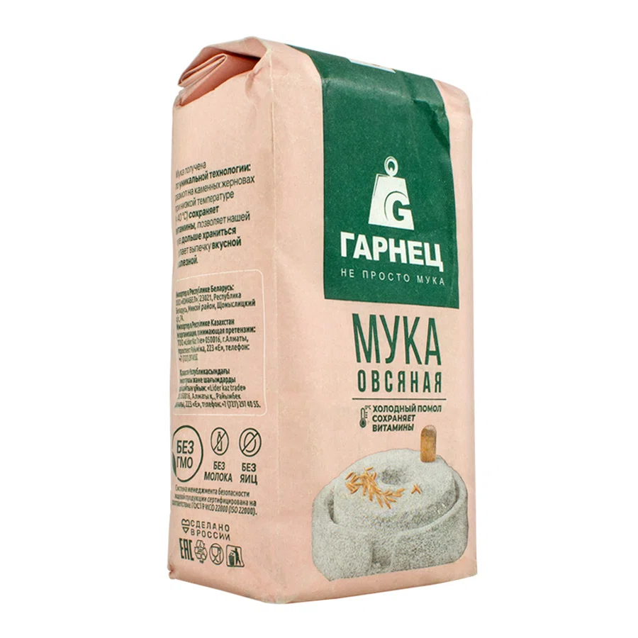ГАРНЕЦ Мука Овсяная 400 гр