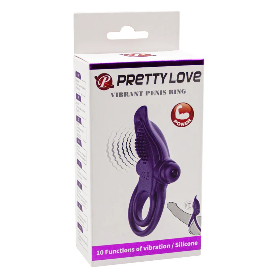 PRETTY LOVE Кольцо Vibrant Penis Ring BI-210203-1
