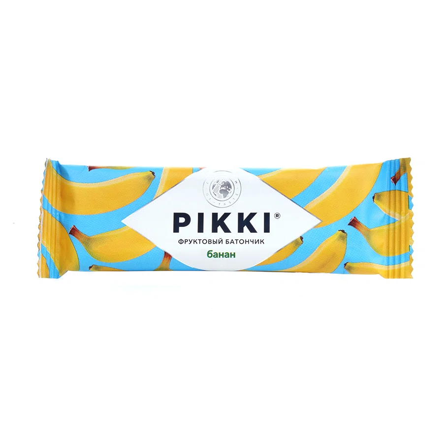 PIKKI Батончик фруктовый Банан 25гр
