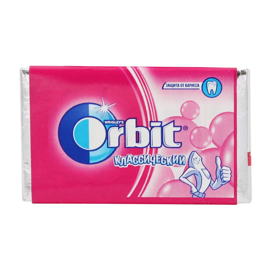ORBIT Жевательная резинка детская Классический 6 пласт.