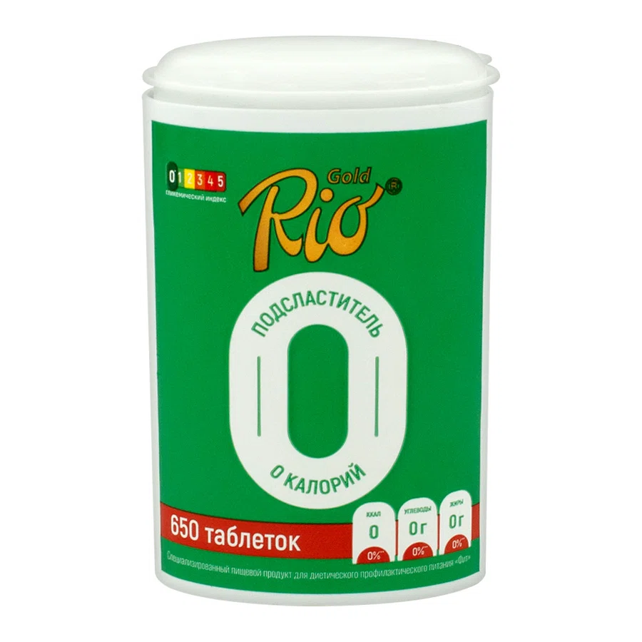ФОРМУЛА ЖИЗНИ Подсластитель gold rio 0 калорий №650