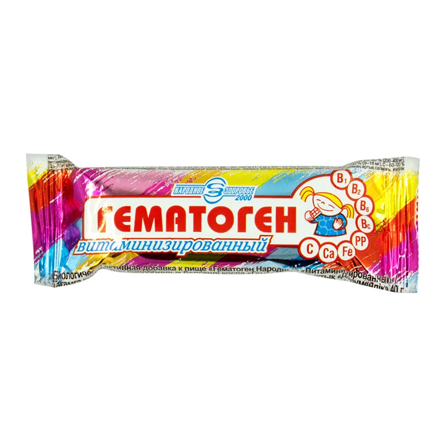 ГЕМАТОГЕН Витаминизированный 40гр